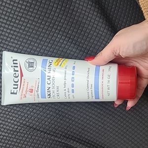 Eucerin Skin Calming Itch Soothing Creme 14 oz NEW